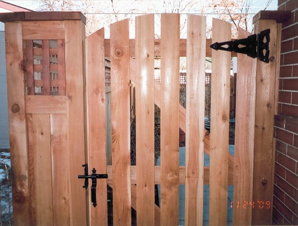 Arched Residential Walk Gate