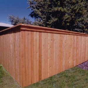 Cedar Privacy Fence slider