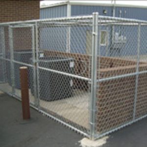 Custom Security Enclosure with Top