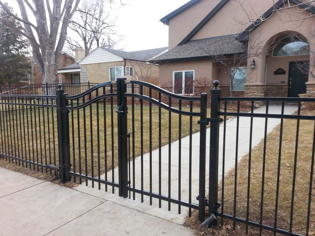 Wrought Iron Fences: By Boundary Fence & Supply Company | Residential