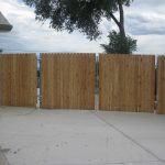 Wood to Steel Fence